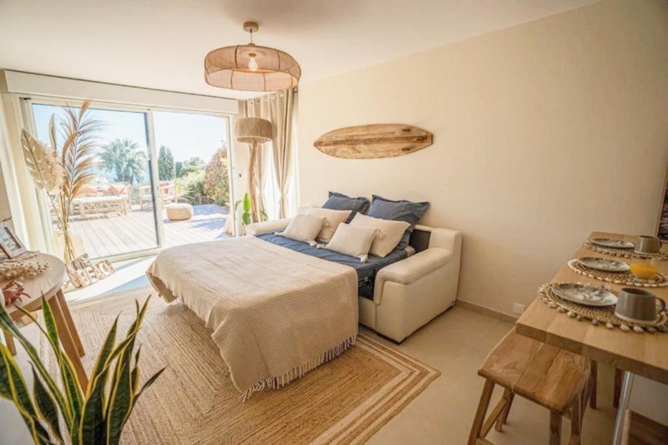 Logement Vue Mer Splendide - Situe A 50 Metres Du Bord De Mer Et 2 Minutes Des Plages - Bandolina Exterior foto