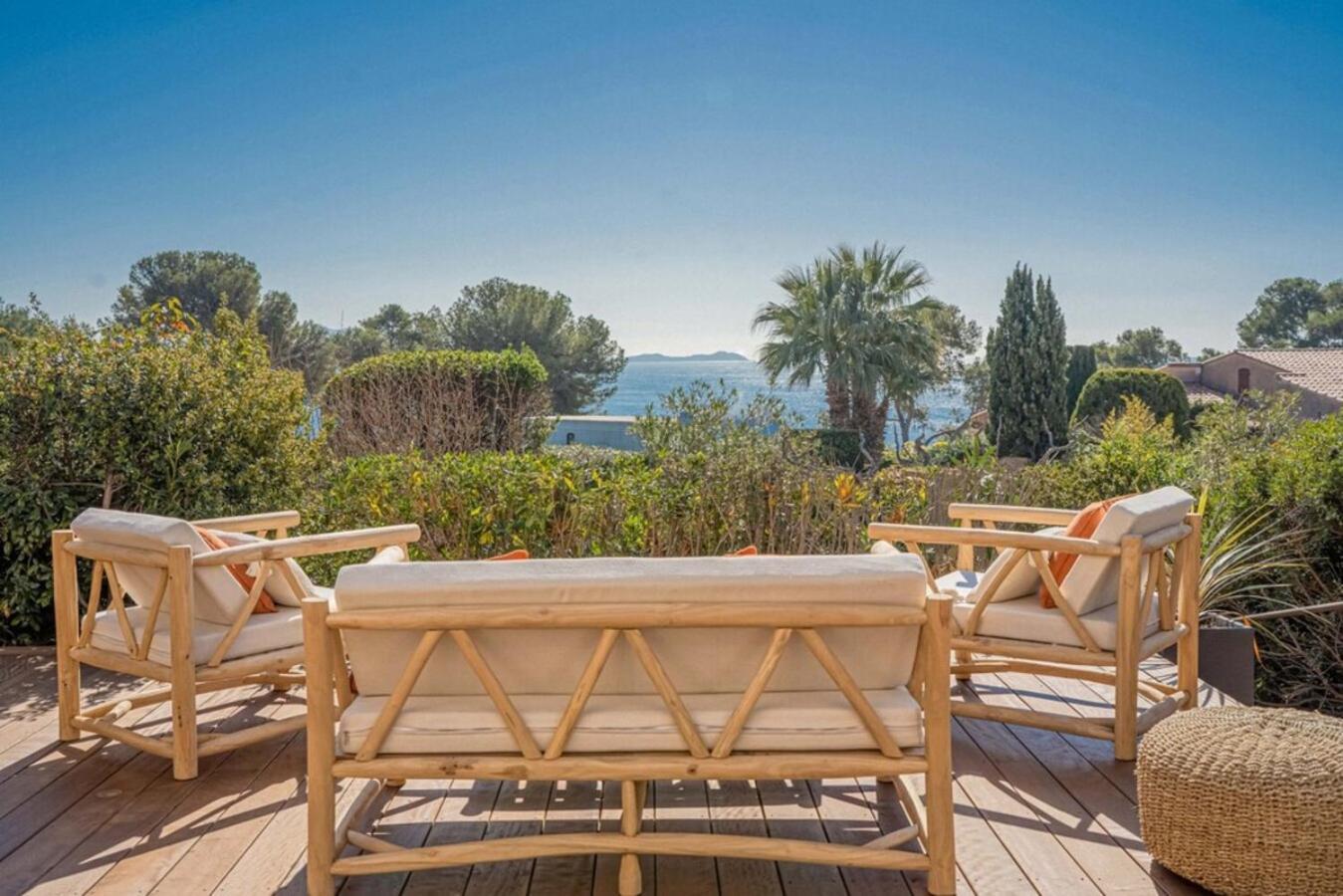 Logement Vue Mer Splendide - Situe A 50 Metres Du Bord De Mer Et 2 Minutes Des Plages - Bandolina Exterior foto
